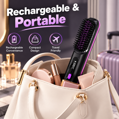 Cordless Sleek Hair Styling Brush