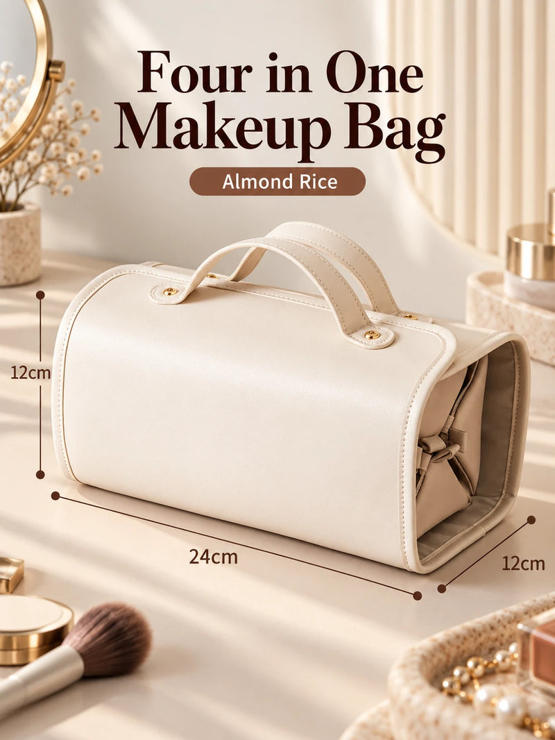 The Four-Compartment Beauty Case