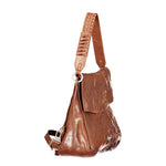 Desigual Brown Paisley Shoulder Bag