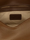 PINKO Brown Lamb Leather Shoulder Bag
