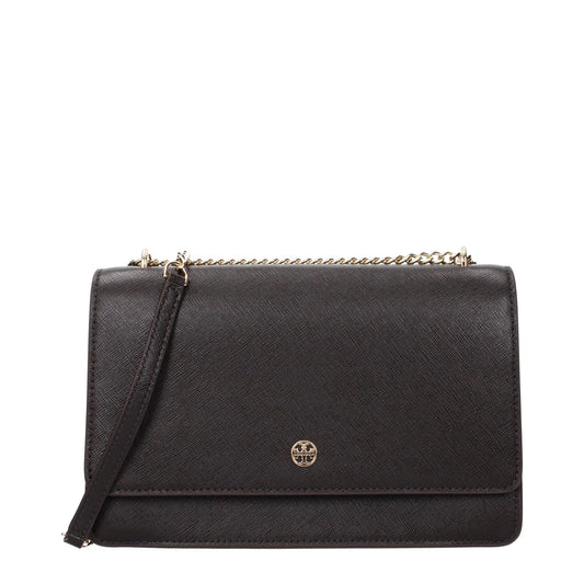 Tory Burch Brown Leather Crossbody Bag