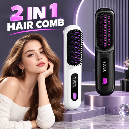 Cordless Sleek Hair Styling Brush