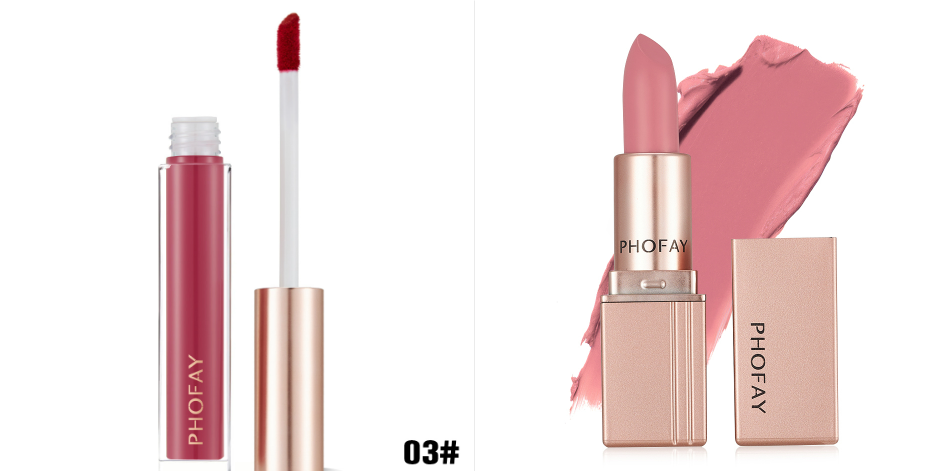 PHOFAY Non-Sticky Lip Gloss