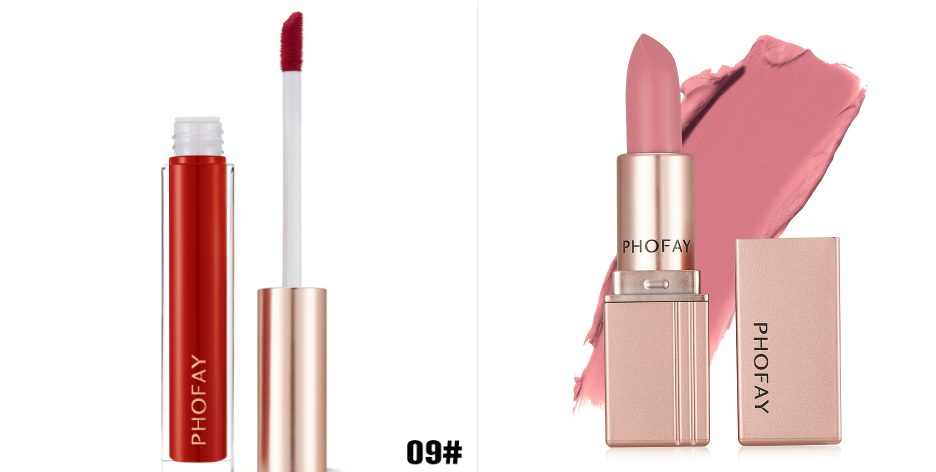 PHOFAY Non-Sticky Lip Gloss