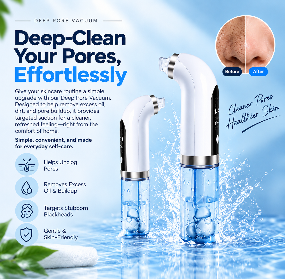 Hydro Facial Cleansing Device