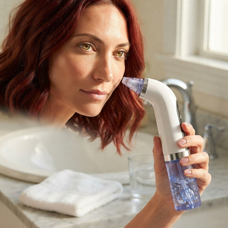 Hydro Pore Blackhead Remover – Rechargeable Pore Vacuum