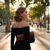 Crocodile-pattern Baguette Style fashionable shoulder And crossbody Bag