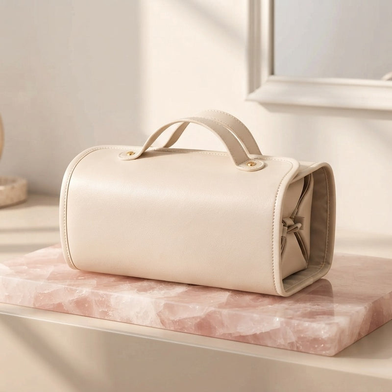 The Four-Compartment Beauty Case