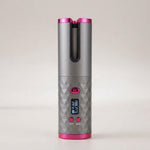 Rechargeable Automatic Hair Curler Women Portable Hair Curling Iron LCD Display Ceramic Curly Rotating Curling Wave Styer
