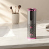 Rechargeable Automatic Hair Curler Women Portable Hair Curling Iron LCD Display Ceramic Curly Rotating Curling Wave Styer