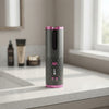 Rechargeable Automatic Hair Curler Women Portable Hair Curling Iron LCD Display Ceramic Curly Rotating Curling Wave Styer